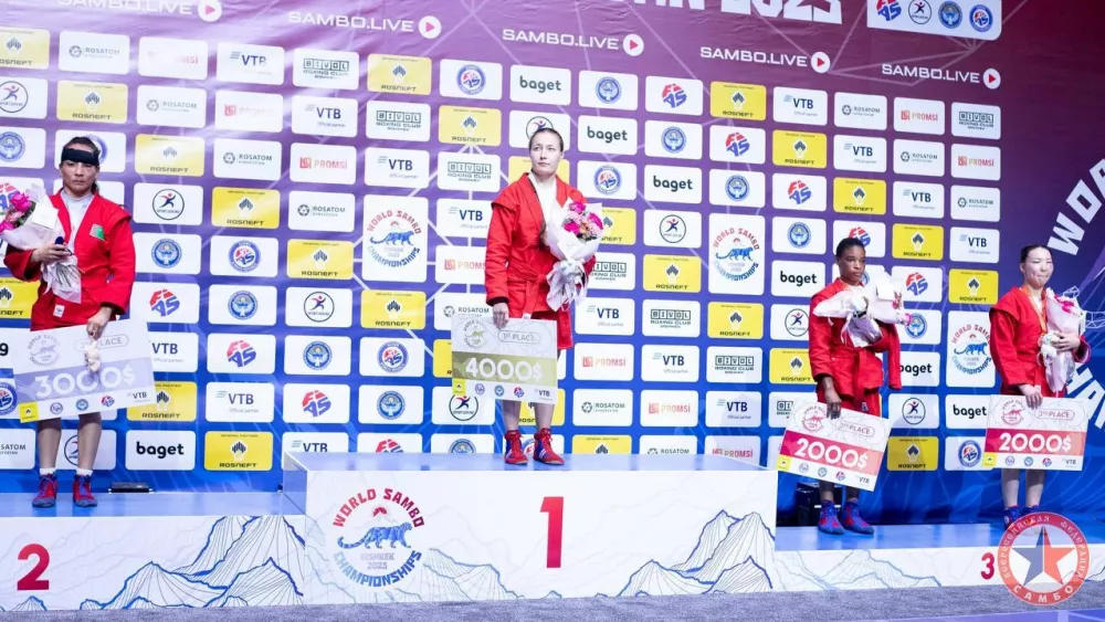 Четыре золотые медали забрали свердловские самбисты на чемпионате мира!
