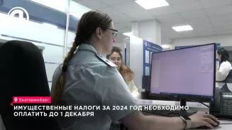 Имущественные налоги за 2024 год необходимо оплатить до 1 декабря