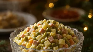 Депутаты предложили включить салат оливье в школьное меню в январе для праздничного настроения