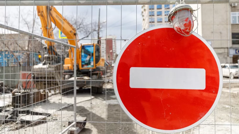 Движение транспорта по улице Печерской в Екатеринбурге будет ограничено с 26 января