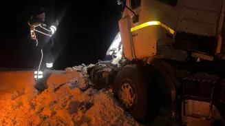 ДТП с участием трех грузовых автомобилей произошло в Камышловском районе