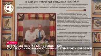 Более 125 тысяч спичечных коробков представили в музее Асбеста