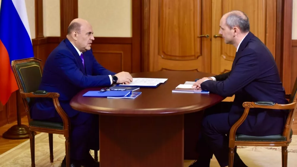 Денис Паслер поздравил Михаила Мишустина с 60-летием Денис Паслер поздравил Михаила Мишустина с 60-летием