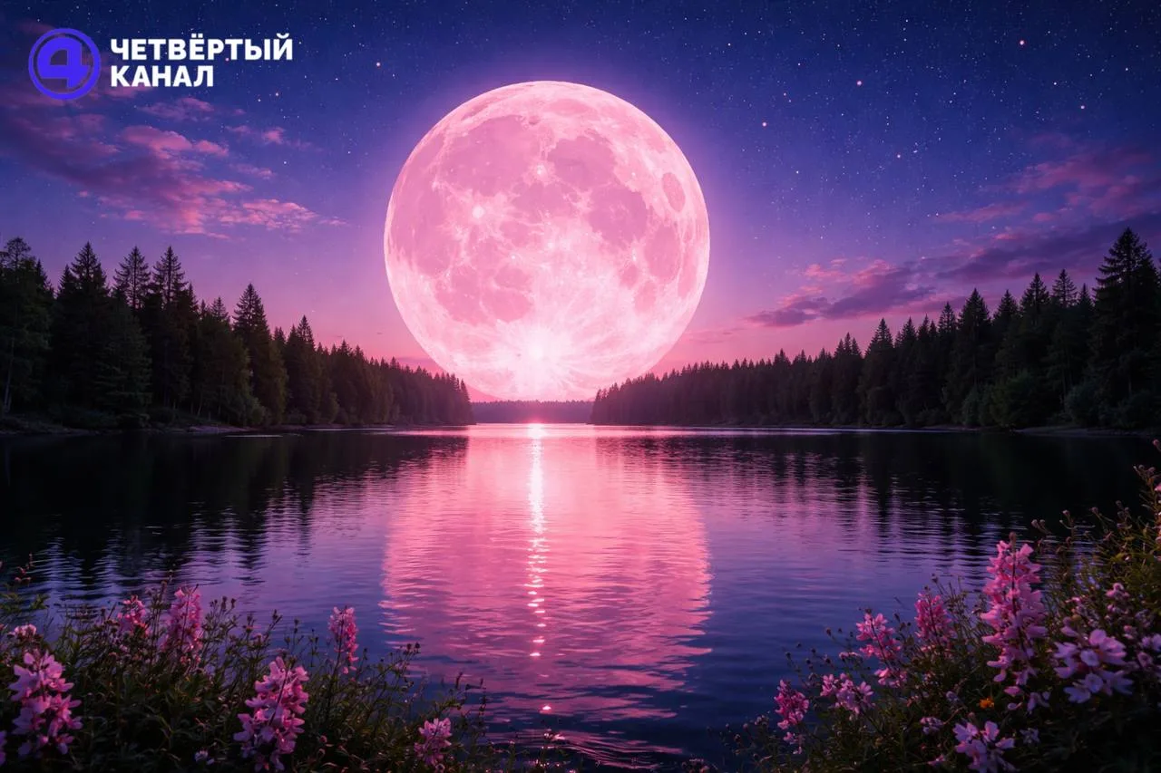 В начале апреля уральцы увидят «розовую» Луну