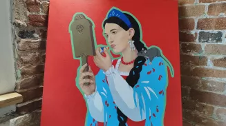 Выставка уральской художницы Дарьи Заитовой открылась в «Домне» Выставка уральской художницы Дарьи Заитовой открылась в «Домне»