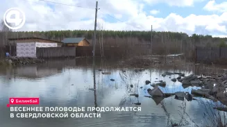 Весеннее половодье продолжается в Свердловской области
