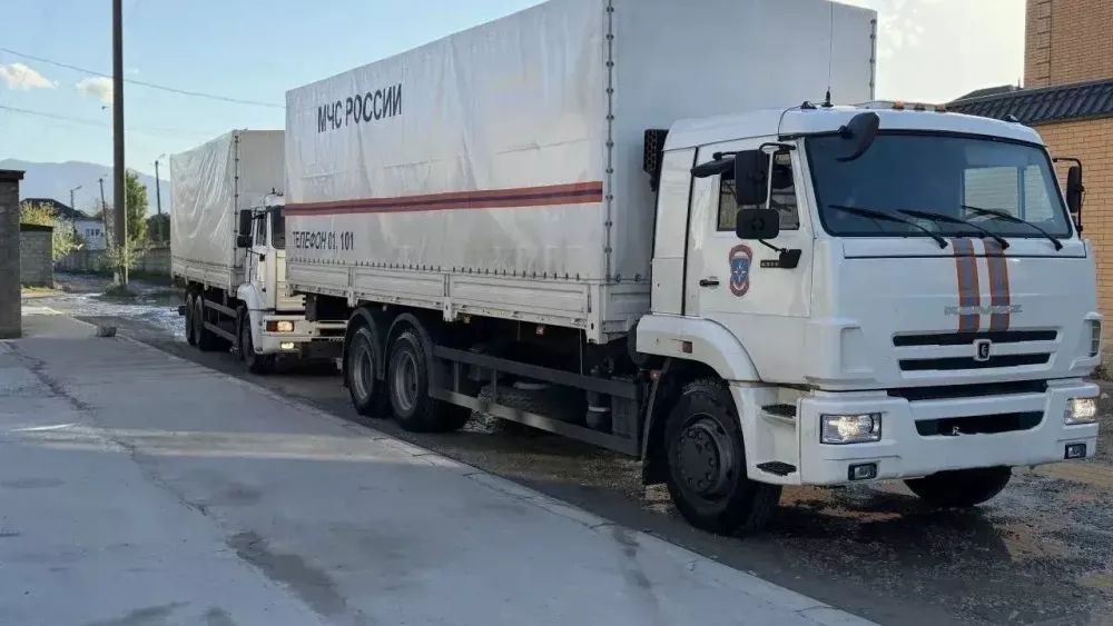 Гуманитарный груз из Свердловской области доставили в Дагестан