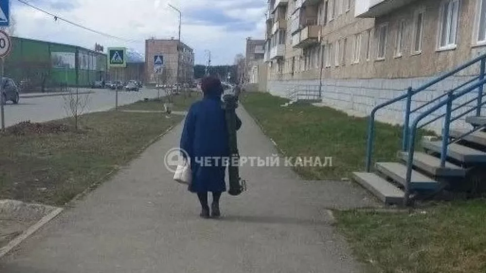 Женщину с гранатомётом заметили в Североуральске