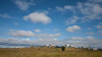 Выбирают трезвое село