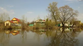 Талые воды затопили десятки садов Талые воды затопили десятки садов