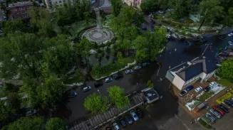 Коммунальный катаклизм в ВИЗе из-за прорыва труб