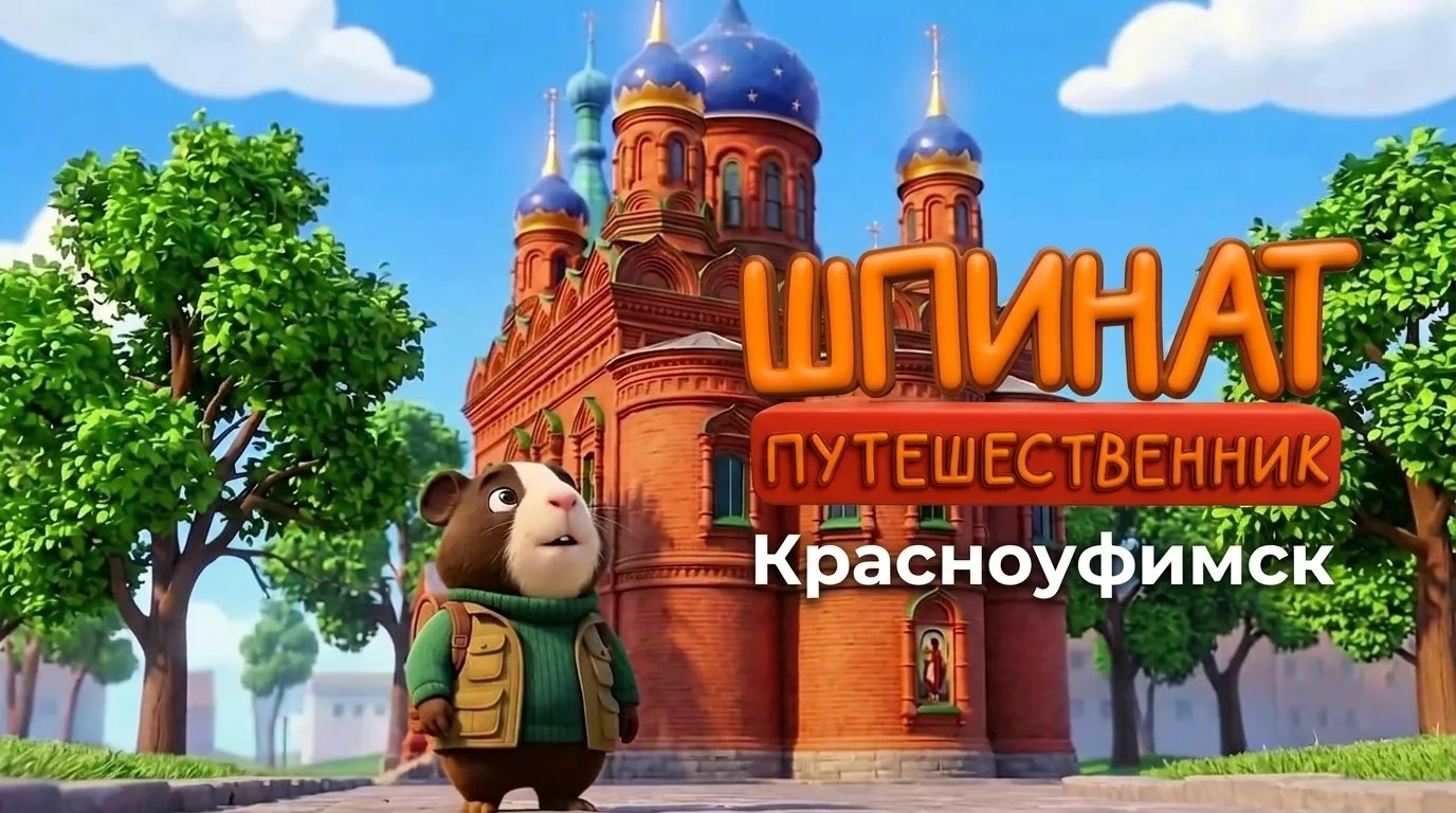 290 лет достоинства и славы: Пушистый гид Шпинат в Красноуфимске