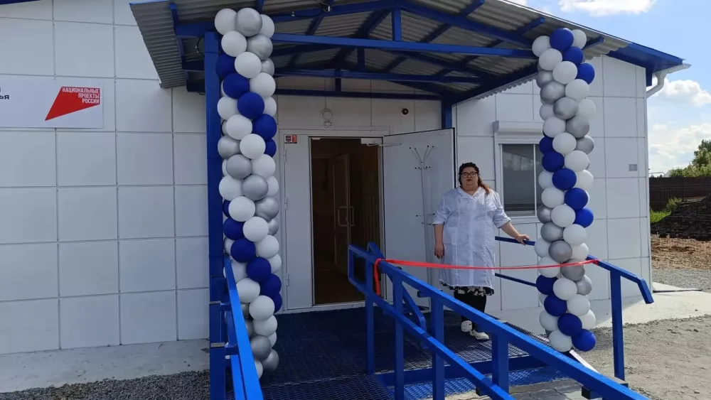 Новый модульный ФАП открылся в поселке Становая вместо ветхих помещений Новый модульный ФАП открылся в поселке Становая вместо ветхих помещений