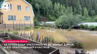 В Свердловской области вода отступила от 90 домов за сутки В Свердловской области вода отступила от 90 домов за сутки