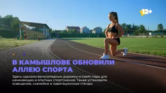 В Камышлове обновили Аллею спорта