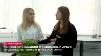 В Свердловскую область завезли 6 тысяч тонн арбузов из пяти стран мира