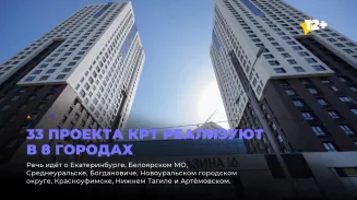 33 проекта КРТ реализуют в 8 городах 33 проекта КРТ реализуют в 8 городах