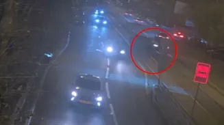 Мотоциклисту сбили в центре Екатеринбурга