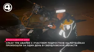 В Свердловской области за один день произошли три ДТП с подростками на питбайках В Свердловской области за один день произошли три ДТП с подростками на питбайках