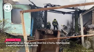 Два человека погибли при пожаре в частном доме в Нижнем Тагиле