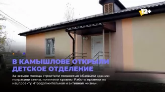 В Камышлове открыли детское отделение